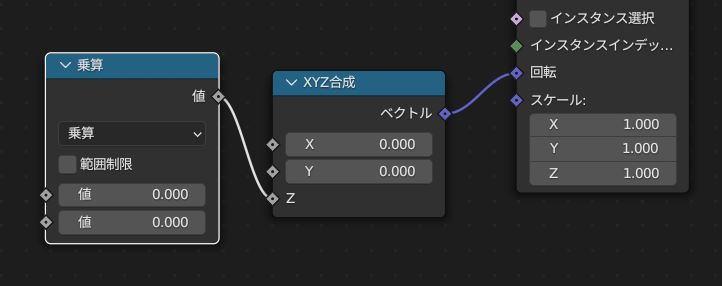 乗算に設定