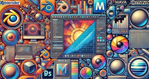 Blenderと他の主要3DCGソフトウェアの比較