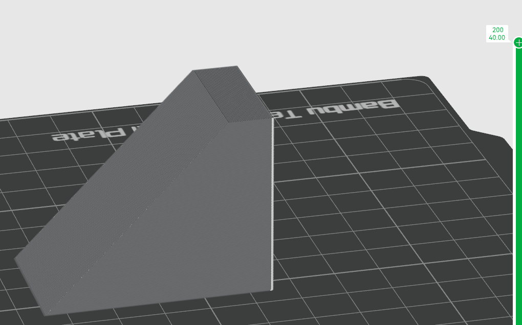 プレビュー画面で右上に表示される数値は、積層と高さ