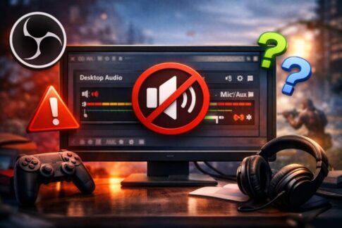 OBSでデスクトップ・ゲーム音声が入らない！原因と解決方法を完全解説【Windows】
