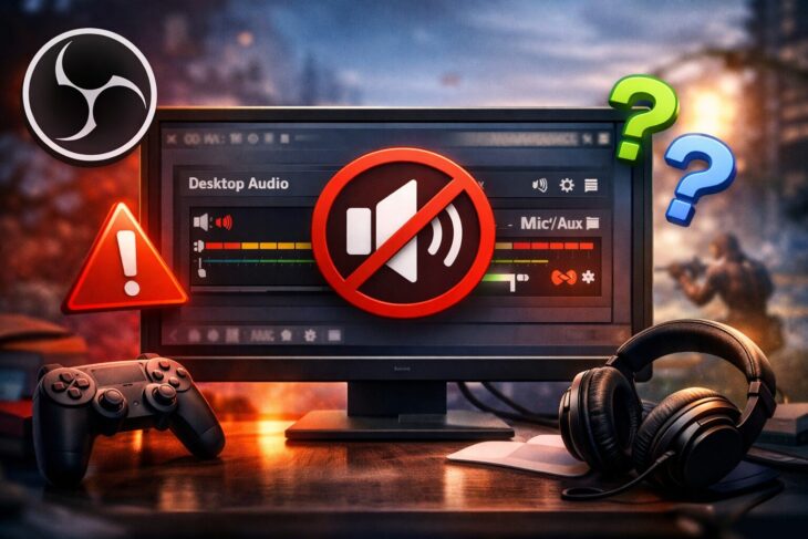 OBSでデスクトップ・ゲーム音声が入らない！原因と解決方法を完全解説【Windows】