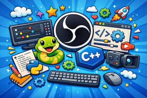 OBSの機能を自作したい人向け!Pythonスクリプト・ブラウザドック・C++プラグインの違いとは?